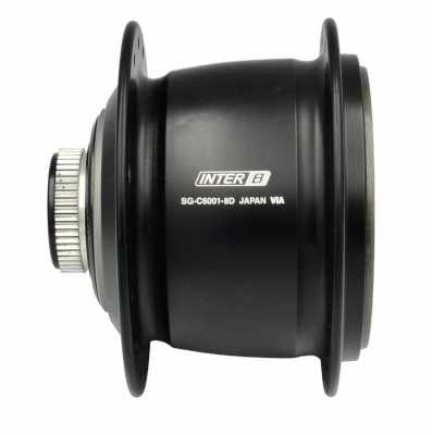 Корпус втулки Shimano Nexus Inter 8 SG-C6001-8D черный 32сп